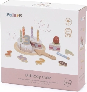 Drevená narodeninová torta PolarB