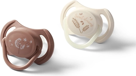 Silikónové symetrické cumlíky 18m+, 2 ks BABYONO