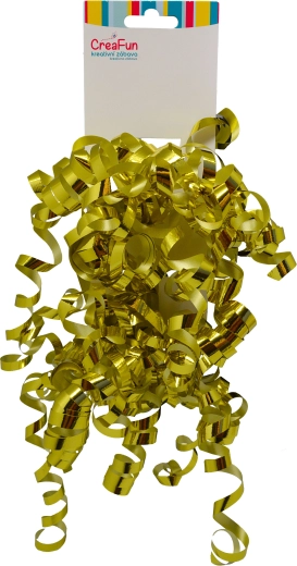 Darčeková metalická mašľa červená, 2 ks (6 mm)