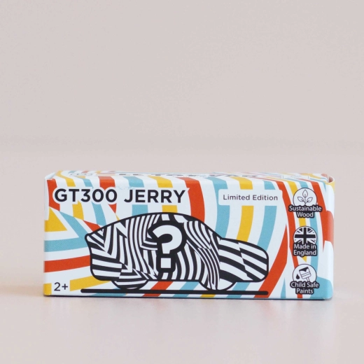 Le Toy Van drevené autíčko gt300 Jerry mystery car (autíčko prekvapenie) - 1 kus
