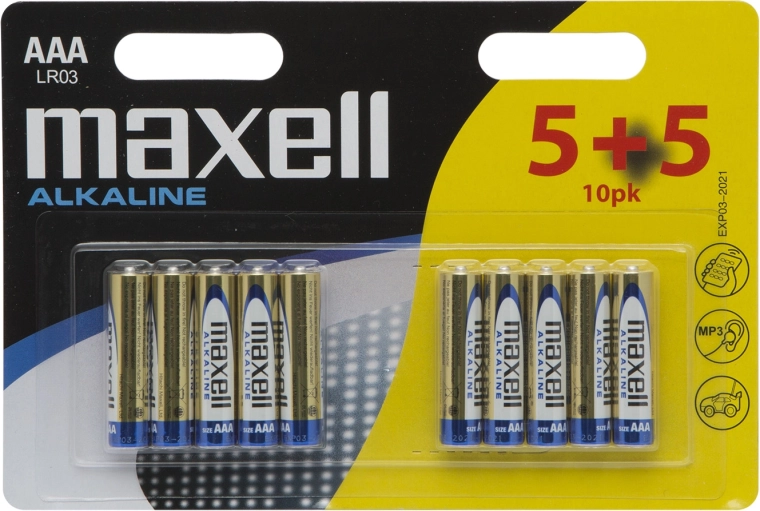 Alkalická mikrotužková batéria AAA LR03 1,5 V - 1 kus