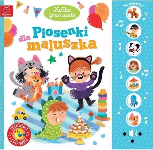 Kolečko hranaté – Pesničky pre najmenších (interaktívna knižka so zvukmi)