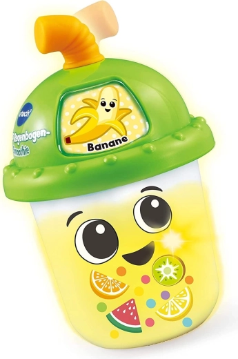 Detské dúhové smoothie so svetlami 14 cm - 1 kus