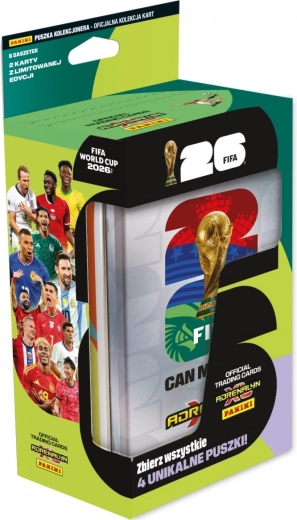 Zberateľská plechovka kariet PANINI FIFA World Cup 2026