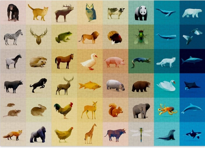 Puzzle CLOUDBERRIES Fauna 1000 dielikov