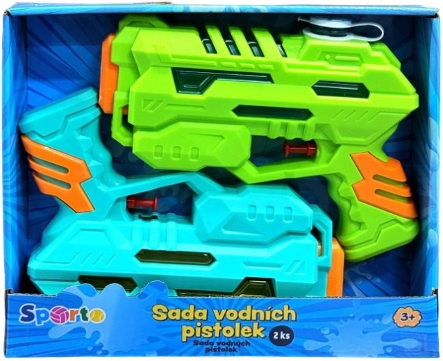 Sportová sada vodných pištolí 2 ks