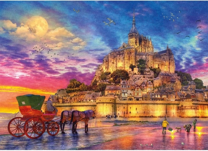 Puzzle Mont Saint Michel 1000 dielikov GIBSONS