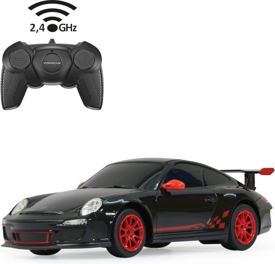 Rádiom ovládané auto Porsche GT3 RS 1:24 čierne