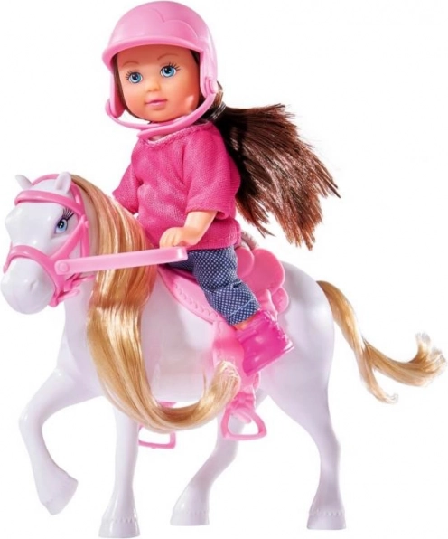 Bábika EVI s koňom