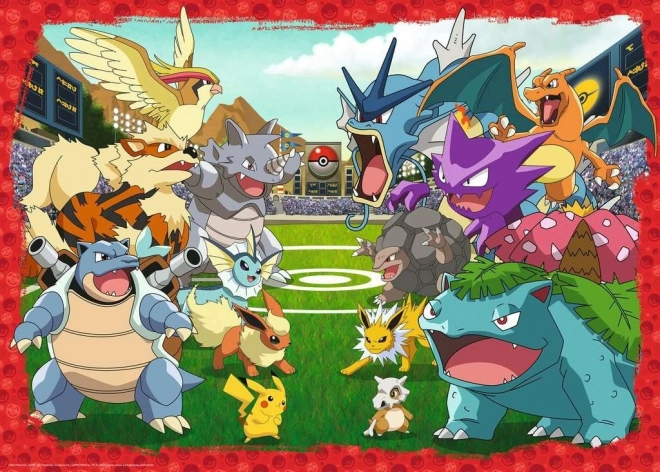 Puzzle 1000 dielikov POKEMON Ultimálna bitka Ravensburger