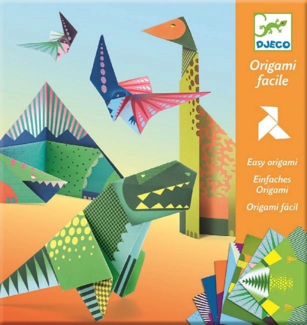 DJECO origami dinosaury