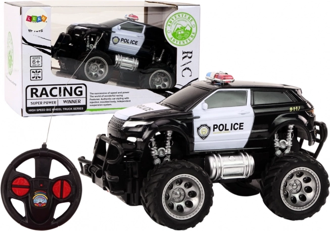 RC terénne policajné auto na diaľkové ovládanie 1:24