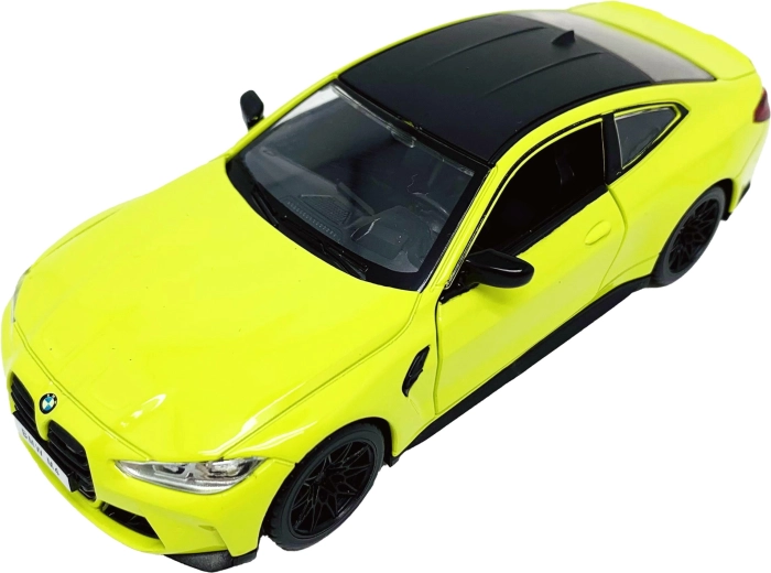 Kovový model auta 1:32 BMW M4 (G82) so spätným naťahovaním