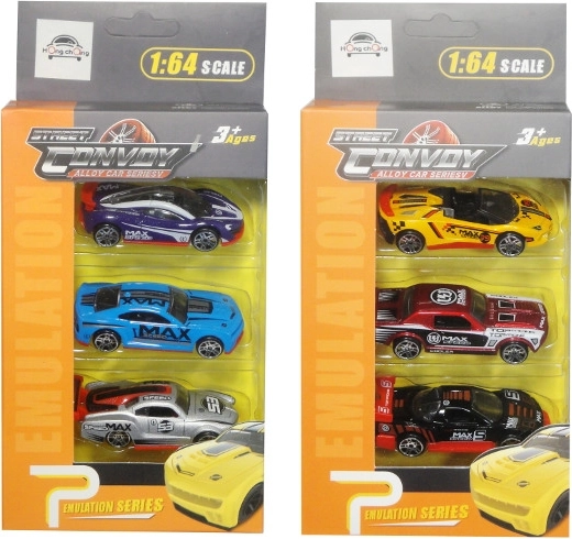 Kovoplastové závodné autíčko 1 ks