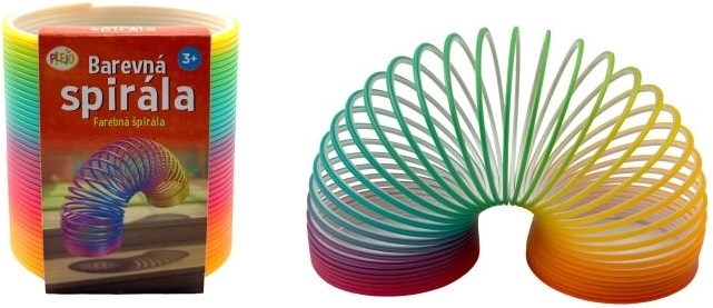 Farebná špirála PLEJO – magický schodiskový akrobat