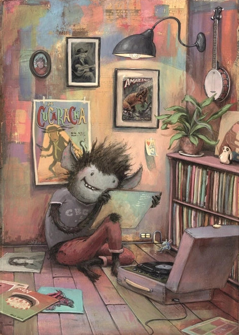 Puzzle HEYE Zozoville Vinylová príšera 1000 dielikov