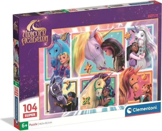Puzzle Clementoni Unicorn Academy 104 dielikov