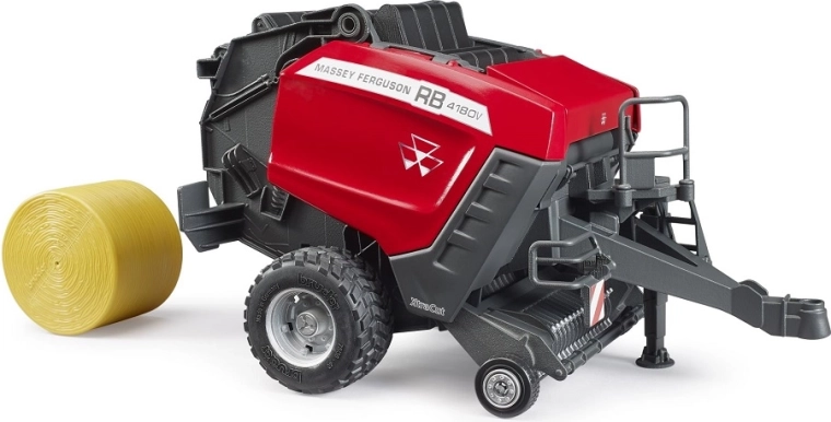 Bruder lis na okrúhle balíky Massey Ferguson