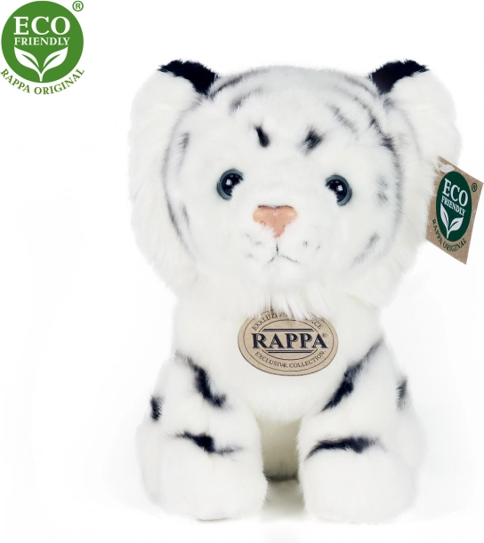 Plyšový Tiger Biela 18 cm EKOLOGICKÝ