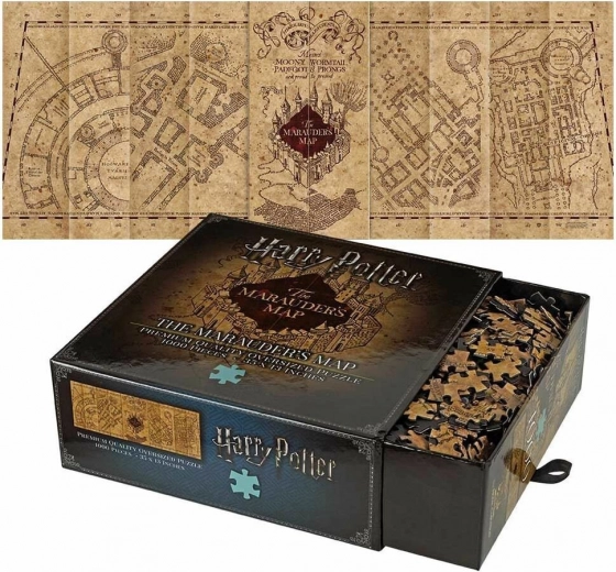 Panoramatické puzzle Harry Potter: Rumov plán 1000 dielikov