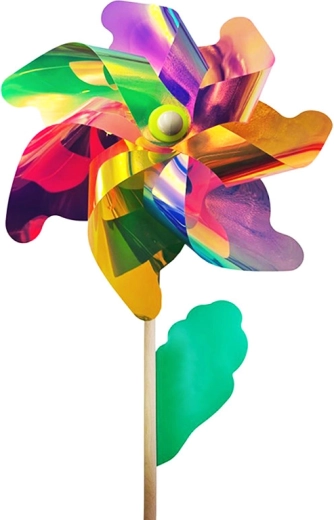 Farebný veterník 32 cm