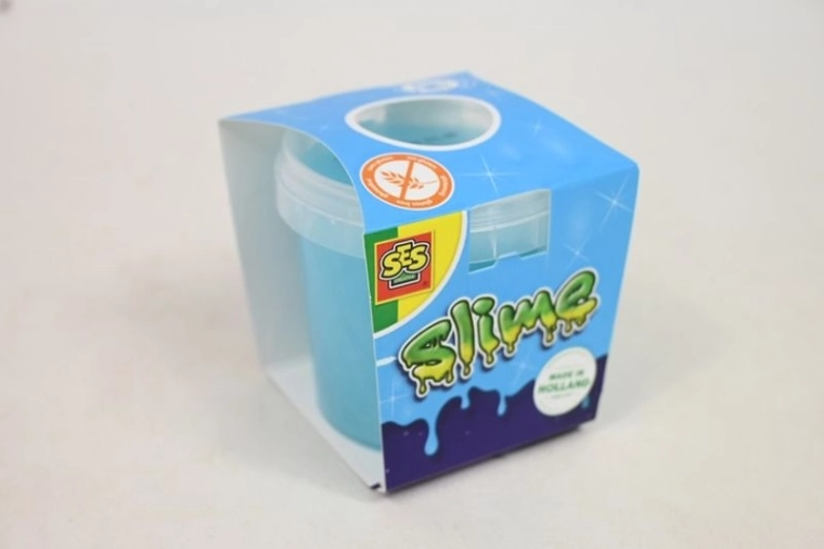 SES Creative Sliz modrý s trblietkami 140 g