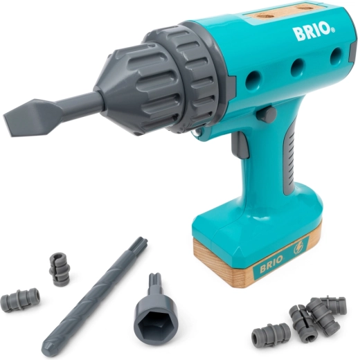BRIO Builder akumulátorová vŕtačka pre deti