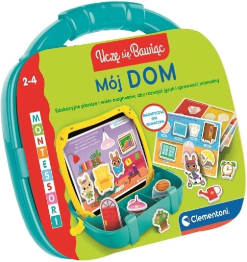 Edukačný magnetický kufrík Môj dom