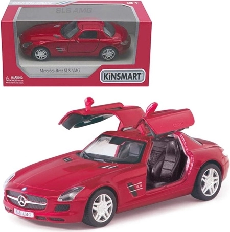 Kinsmart Mercedes-Benz SLS AMG kovový model auta 1:36