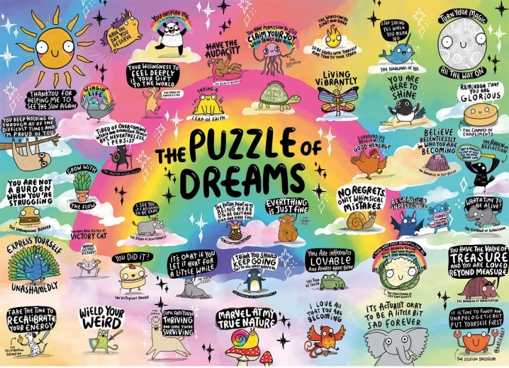 GIBSONS puzzle Snov 1000 dielikov