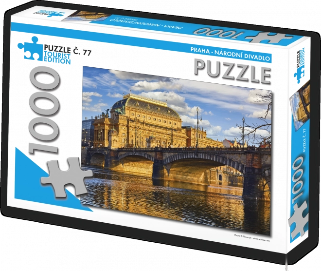 Puzzle Praha - Národné divadlo 1000 dielikov