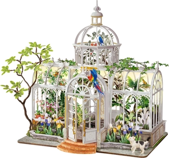 RoboTime Rolife Oxygen Oasis – miniatúrny domček 3D DIY skladačka - 1 kus