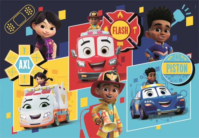 Clementoni puzzle Firebuds MAXI 24 dielov