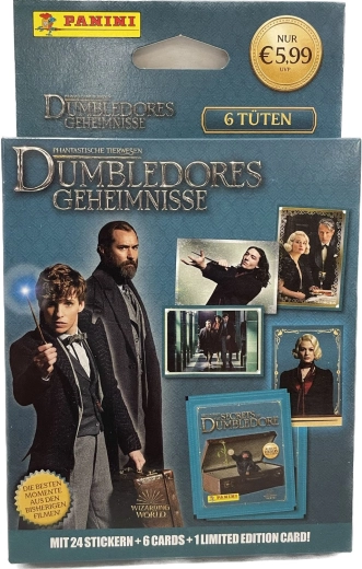 Panini Fantastické zvieratá 3 eco-blister – kolekcia samolepiek - 1 kus