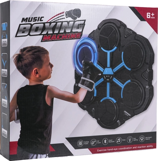 Boxerská tabuľa so svetlami a zvukom, Bluetooth a LED displejom