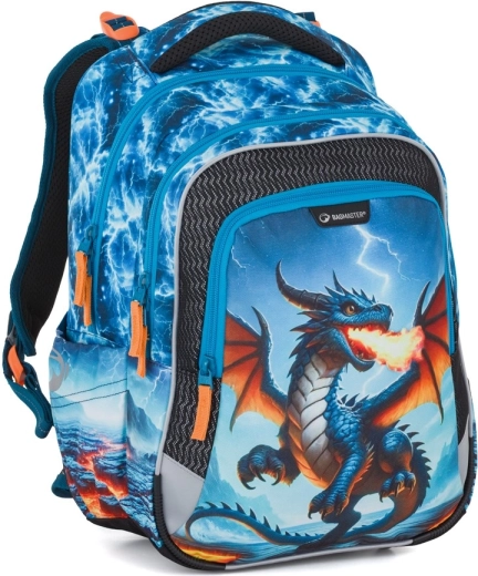 Bagmaster Lumi 26 D školský batoh drak