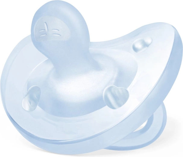 Chicco cumlík Physio Soft celosilikónový pre chlapcov 0–6 mesiacov