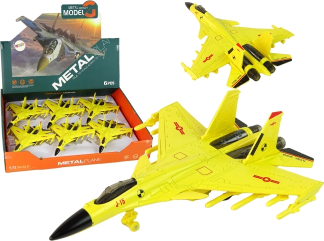 Žlté trecie stíhacie lietadlo 1:72