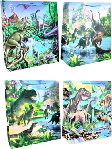 Darčeková taška s dinosauřím motívom