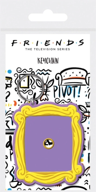 Gumená kľúčenka Priatelia
