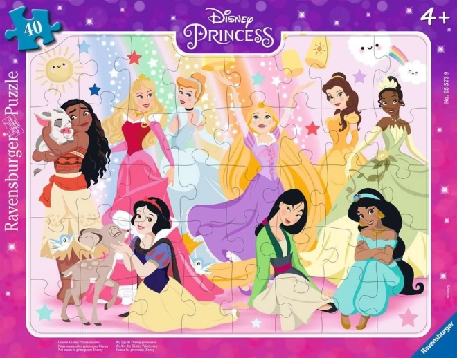 Puzzle Disney Princezné 40 dielikov