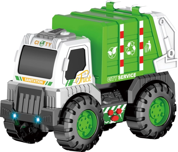 Smetiarenské auto so svetelnými a zvukovými efektmi 20 cm