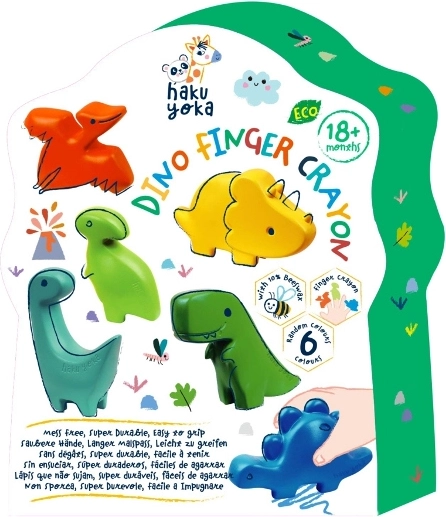 Prstové voskovky Dinosauri pre najmenších