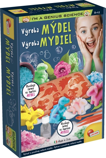 Kreatívna súprava na výrobu mydiel Dinosaury