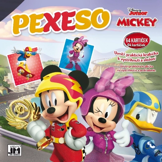 Pexeso Mickeyho klubík – zošit s kartičkami