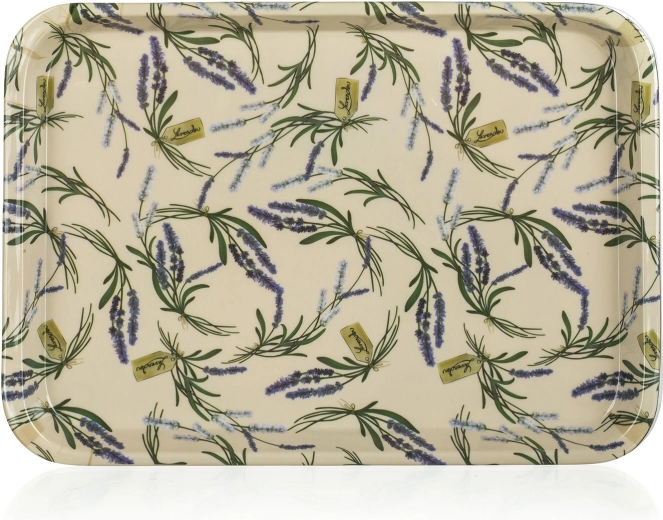 Podnos LAVENDER z melamínu 30 × 21,5 cm