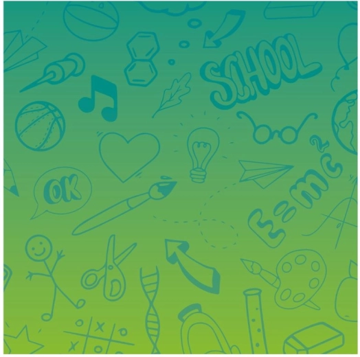 Ubrus na výtvarnú výchovu 65 × 50 cm BTS Ombre Boy