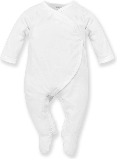 Pinokio overal Lovely Day s dlhým rukávom biely