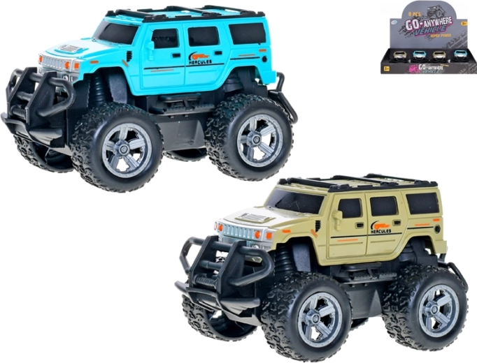 Terénne auto na zotrvačník 13 cm