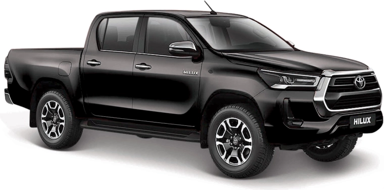 Maisto Special Edition Toyota Hilux čierna 1:24
